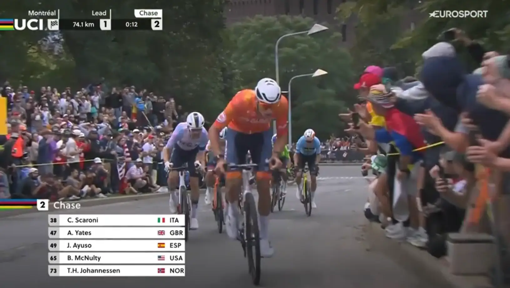 Van der Poel gave his all in a frantic World Championship road race: 'It went exactly as I had imagined'