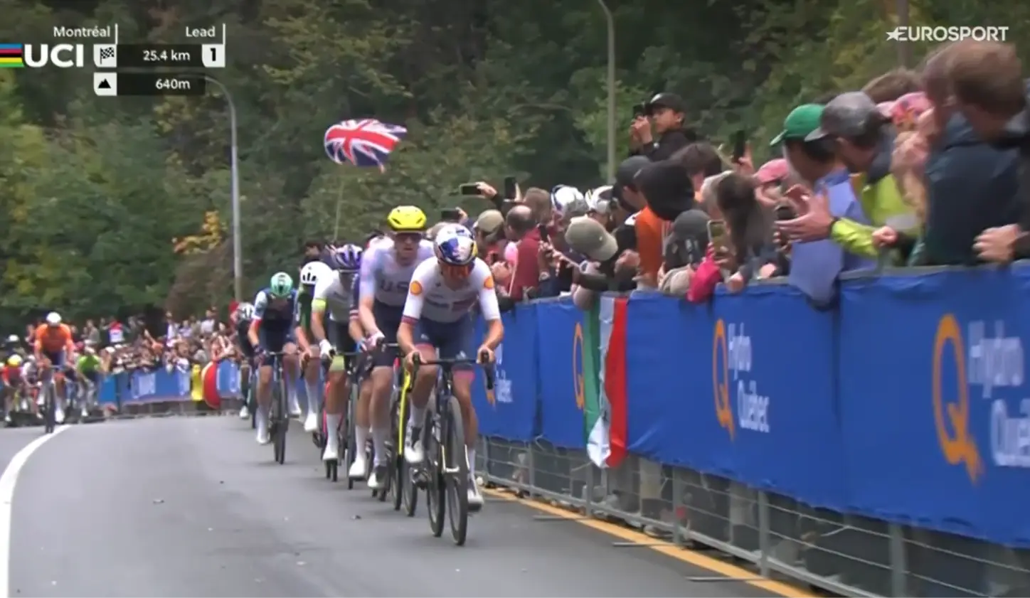 McNulty, Pidcock and Del Toro know these 22.2km were decisive at the World Championship road race in Montreal
