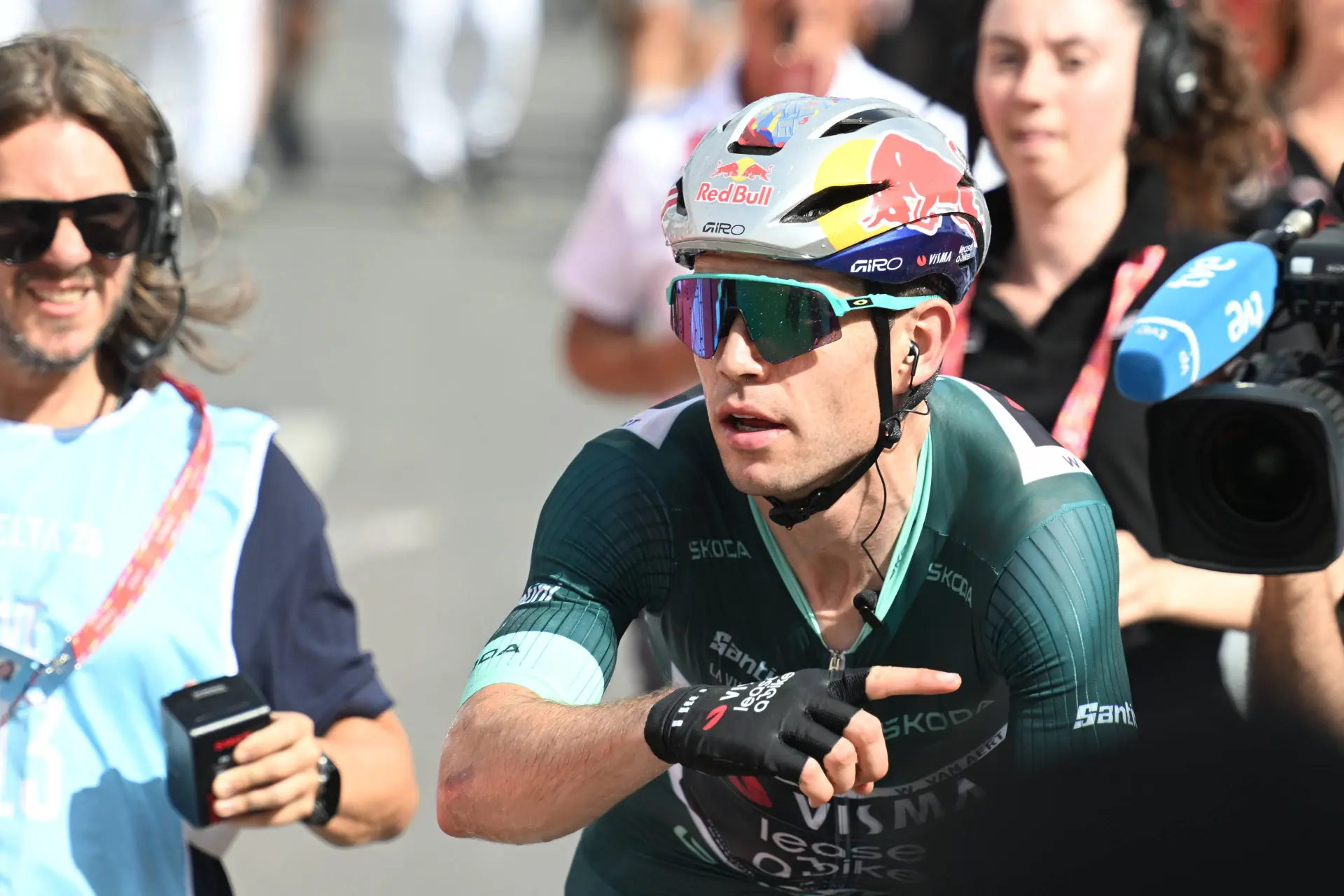 Vuelta a España 2026 Standings | Wout van Aert's closest competitor comes from close to home