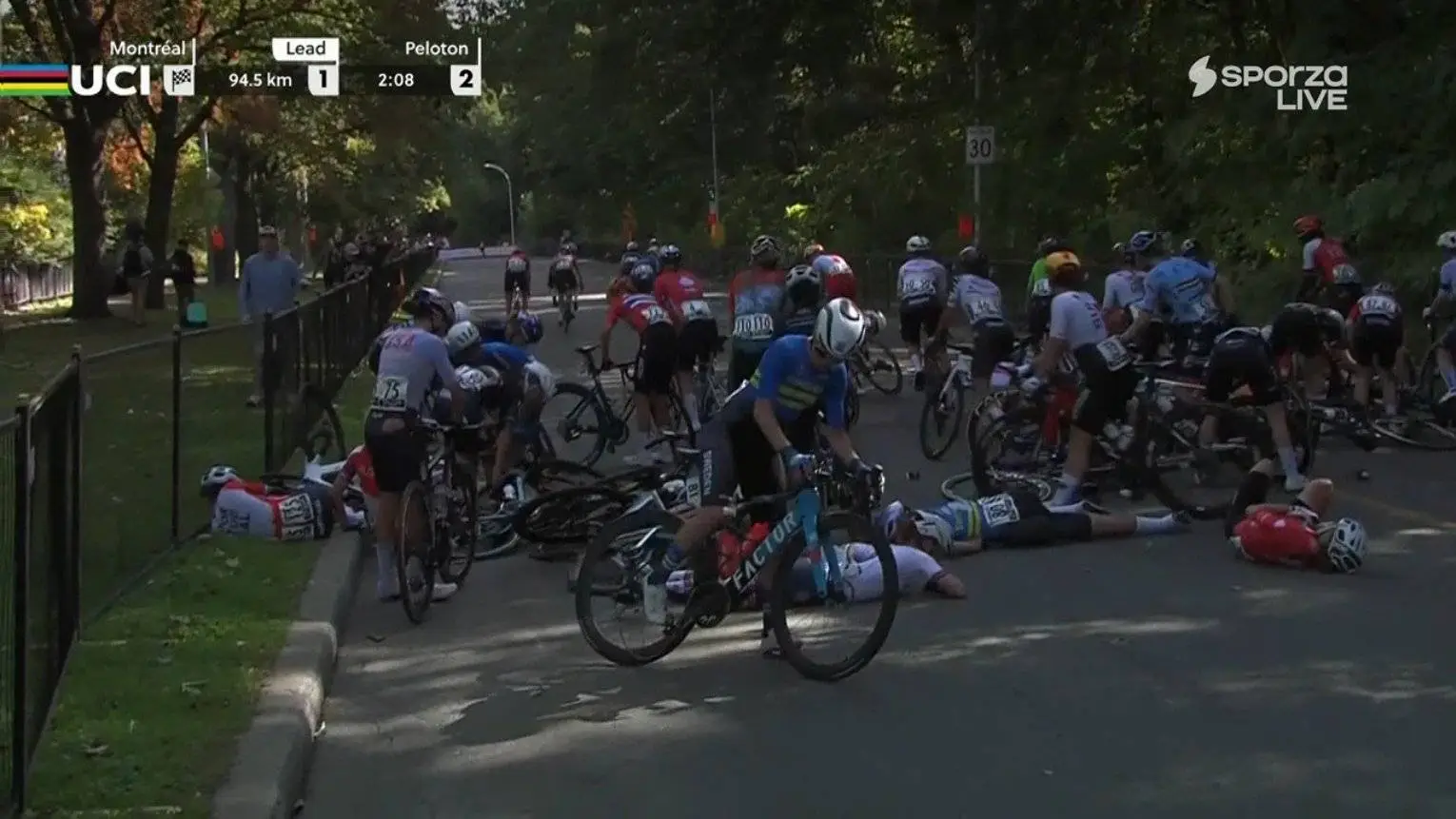🎥 Women's World Cycling Championships marred by severe crash, favourite Paula Blasi abandons