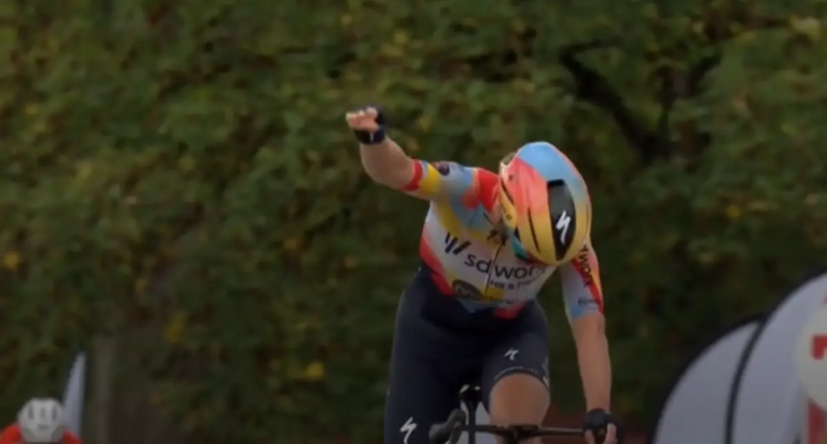 Femke Markus impresses in her final race for SD Worx-Protime with solo victory in Eneco Tour