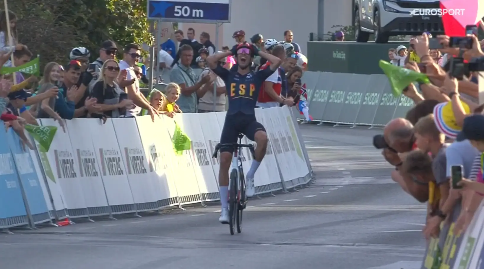 Newly crowned European U23 Champion offers Evenepoel and others advice: 'Today it finally paid off'
