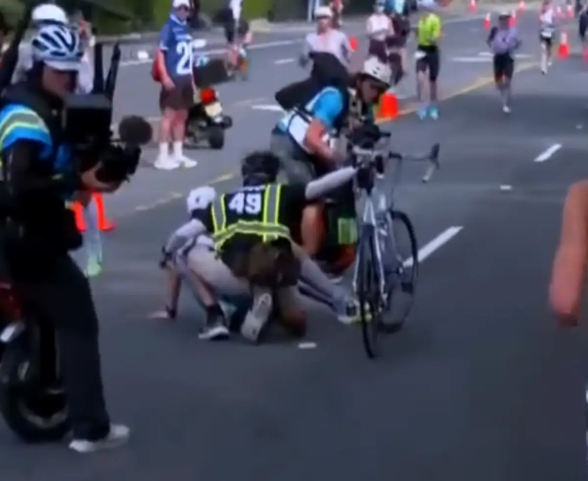 🎥 American time trial champion Knibb claims dramatic Ironman World Championship in Hawaii: 'I thought: I’m done. This is awful.’