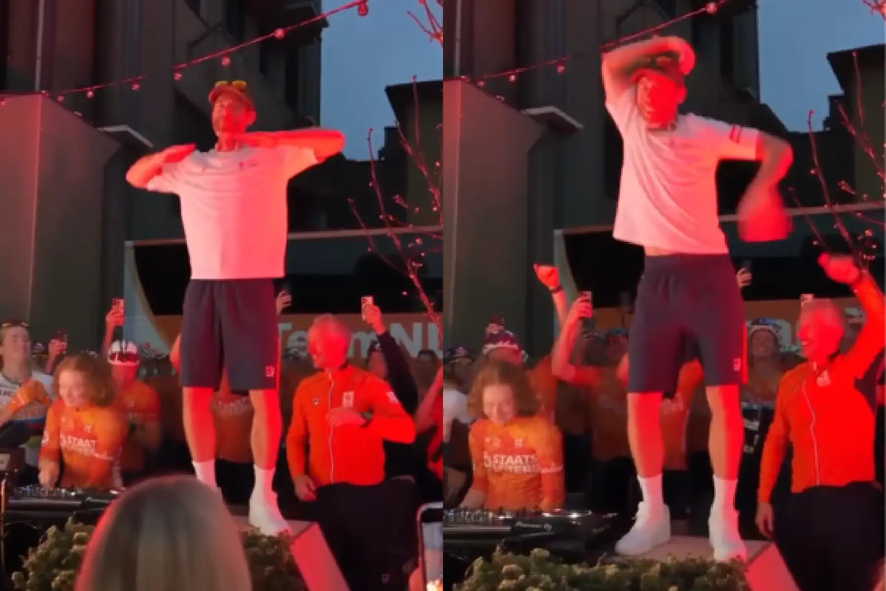 🎥 AI or not: viral video of Laurens ten Dam dancing to DJ Puck Pieterse's beats after European Championships
