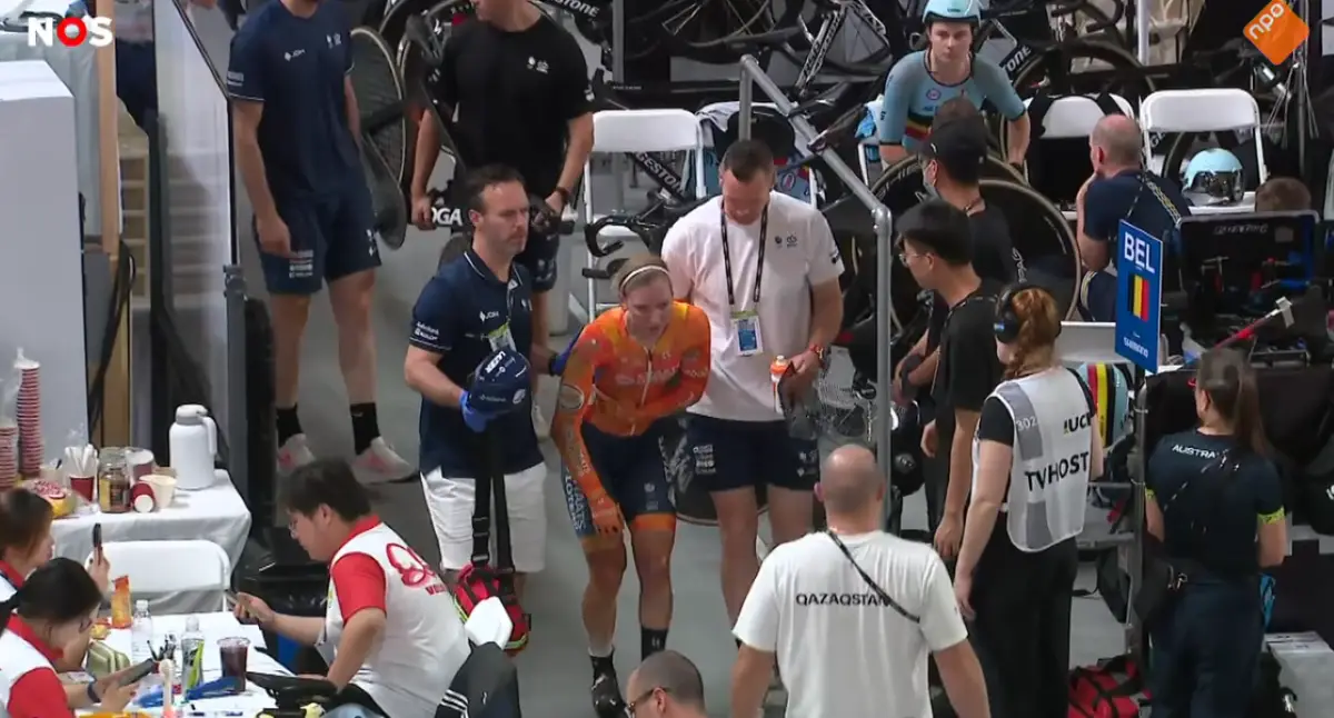 'I was knocked down in one go': Lorena Wiebes on severe fall at Track Cycling World Championships