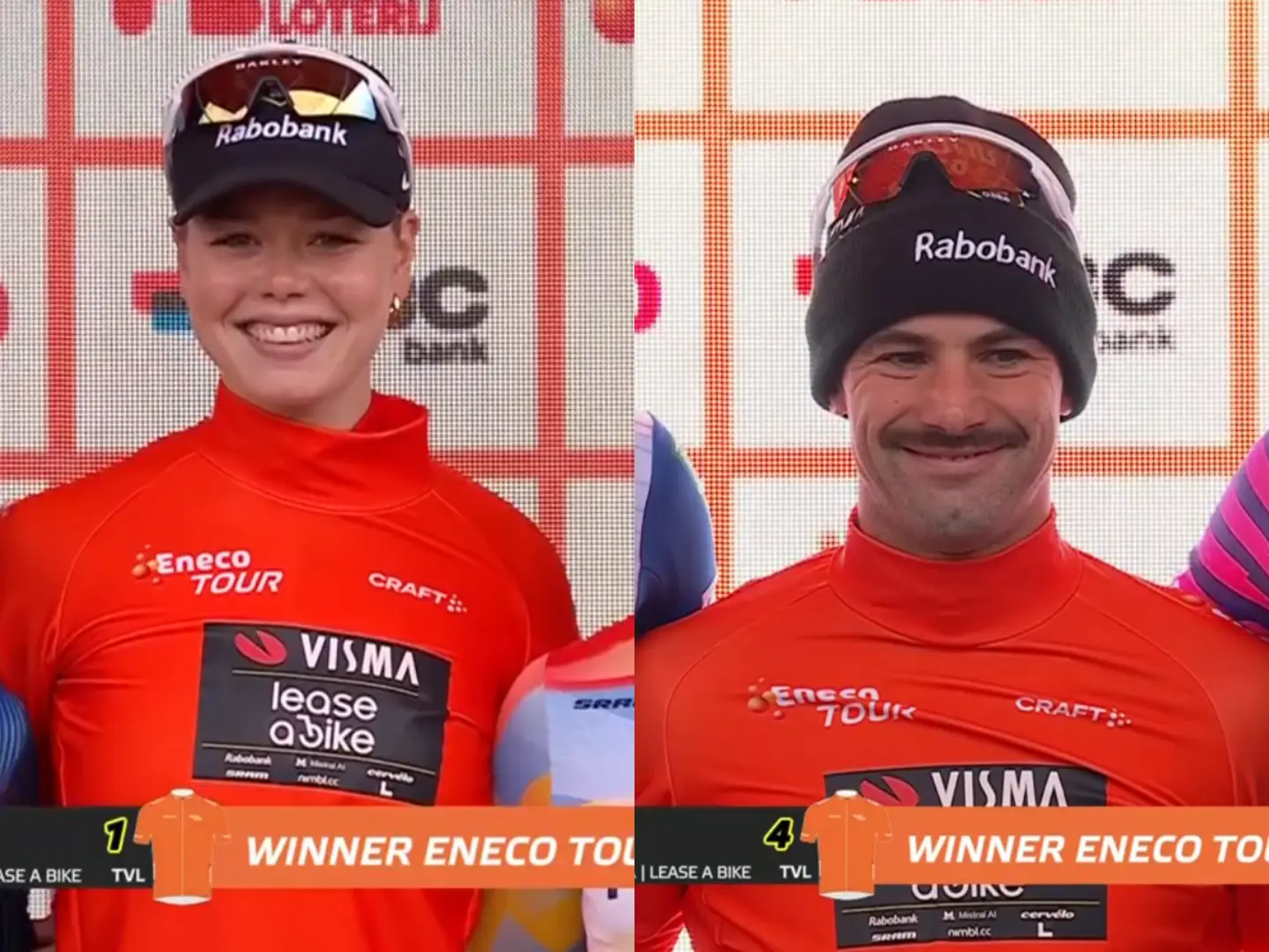 Double celebration for Visma | Lease a Bike at Eneco Tour, but Campenaerts has important reason to get home fast
