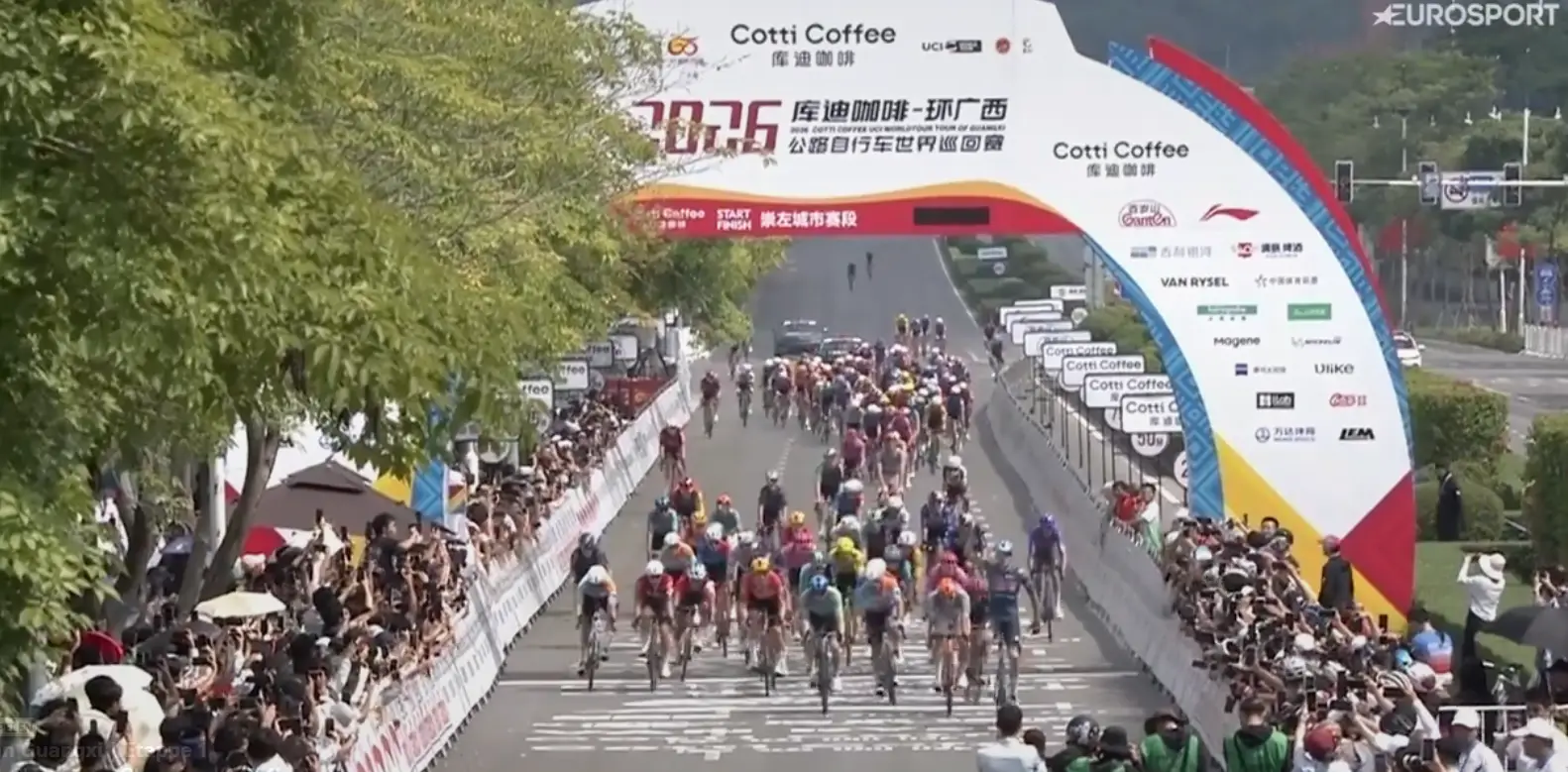 6 out of 7 for Magnier as he overcomes Welsford and Kanter at Tour of Guangxi opener