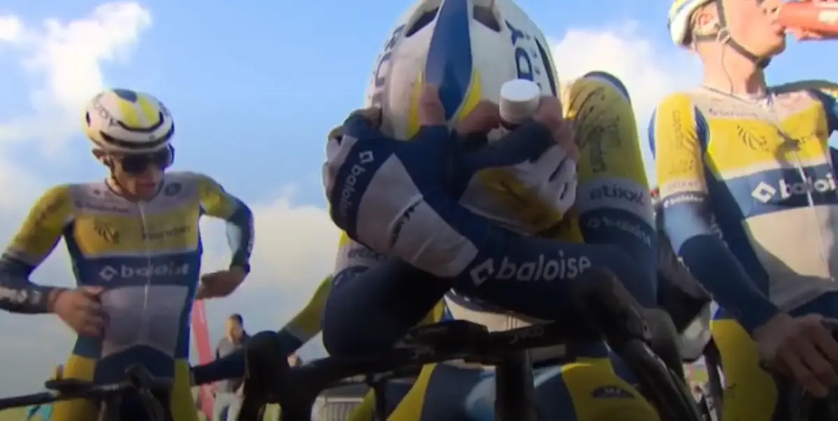 Eneco Tour stage winner Victor Vercouillie dedicates emotional victory to his recently deceased father