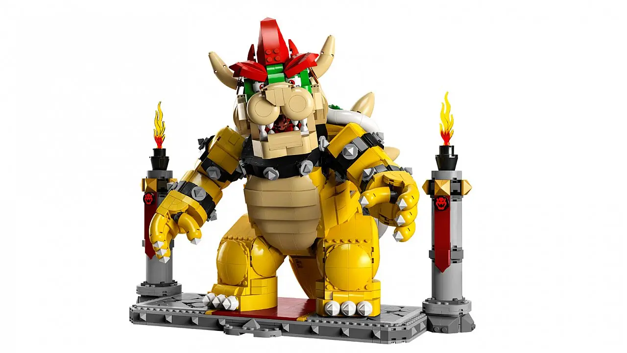 De LEGO Bowser set is nu in de aanbieding bij bol