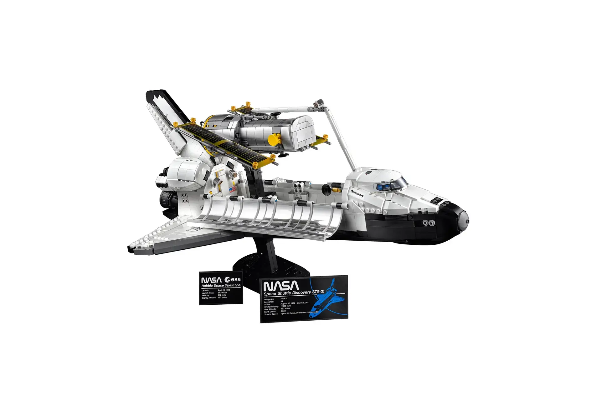 Deze NASA shuttles, raketten en rovers zijn er van LEGO