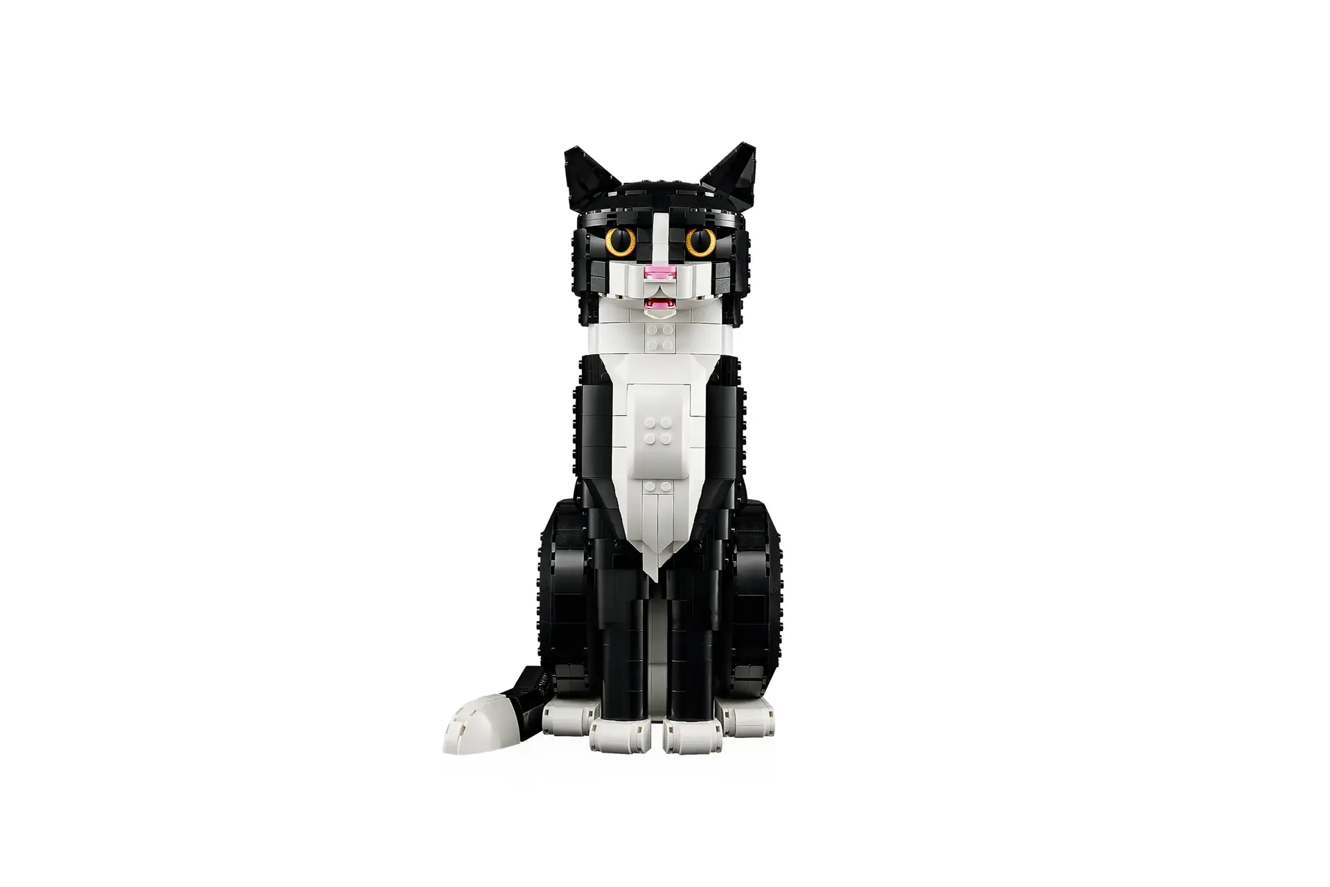 lego tuxedo cat