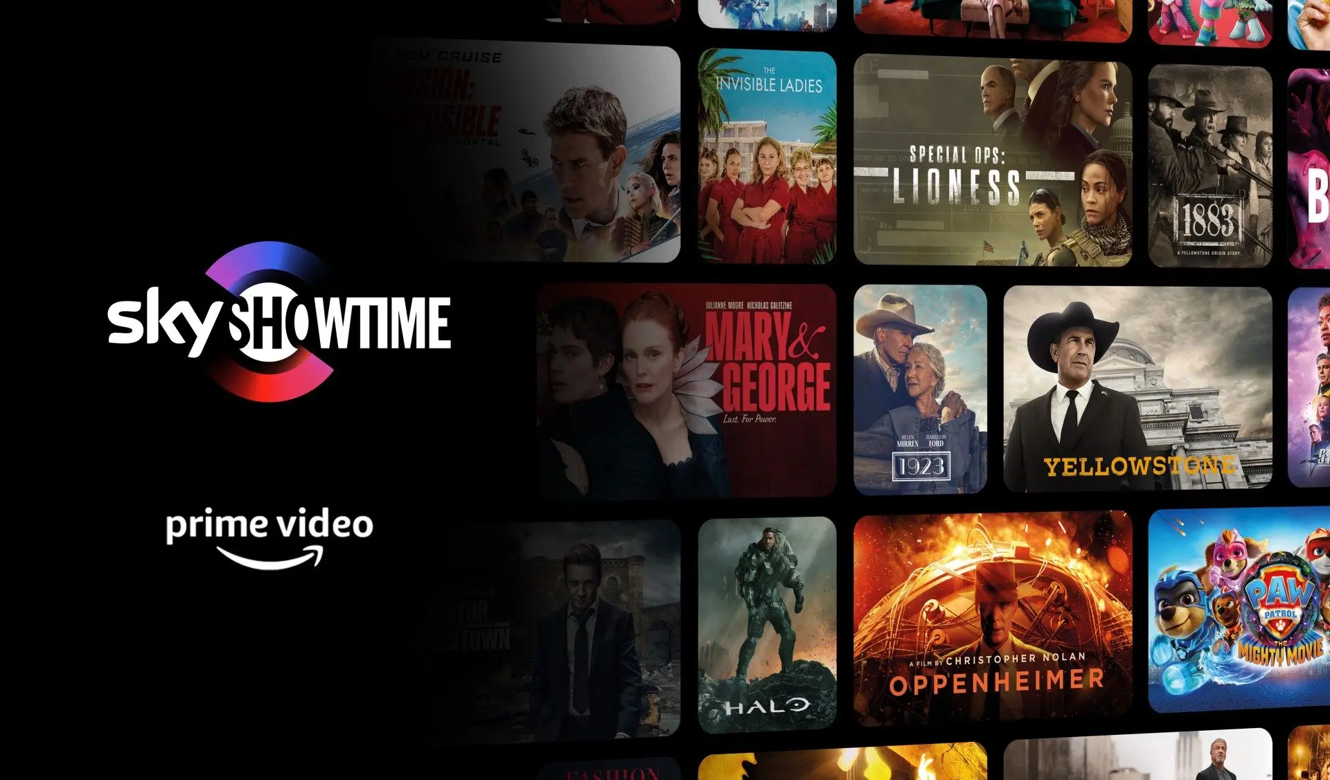 Update - Amazon Prime Video en SkyShowtime bundelen krachten
