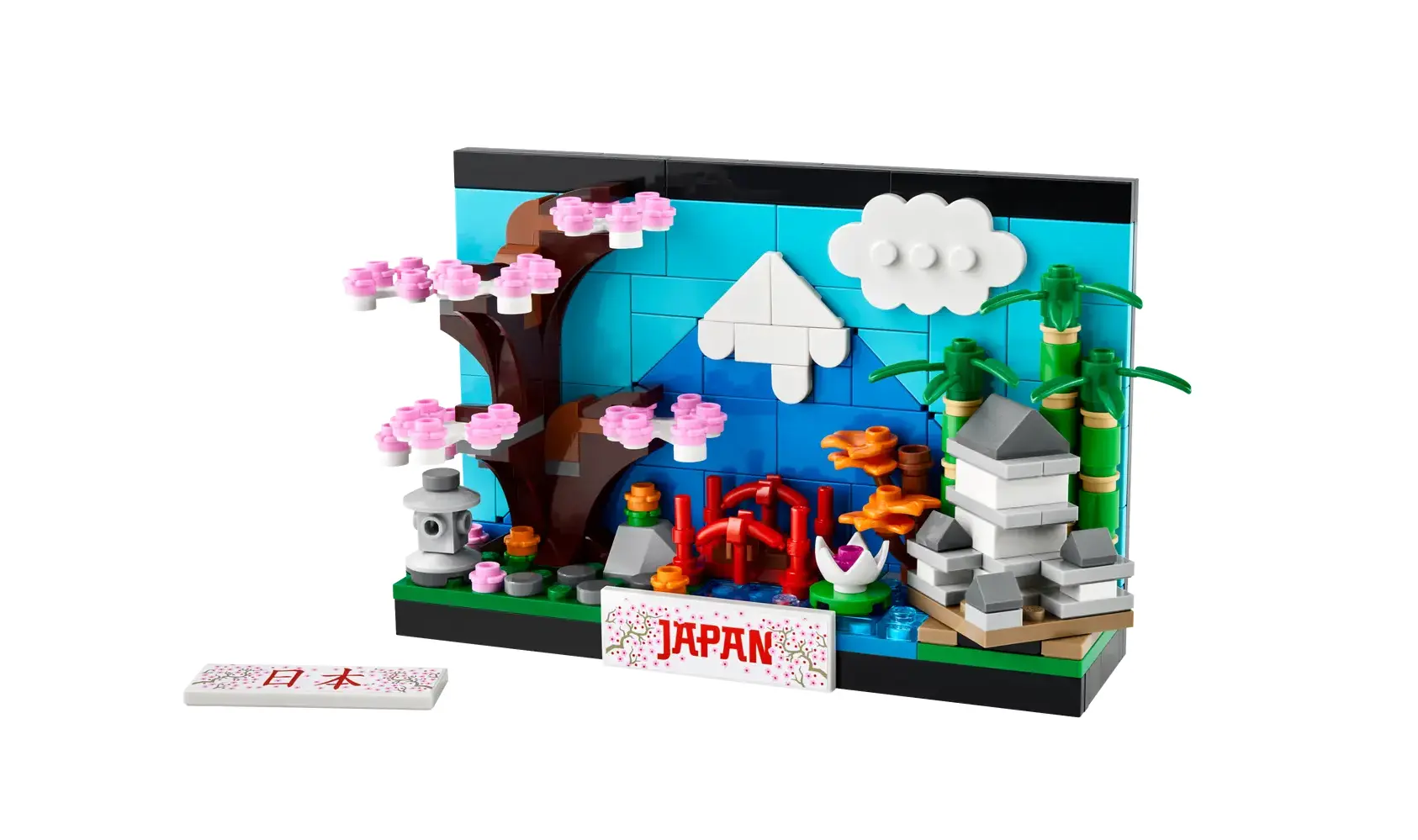 lego ansichtkaart japan