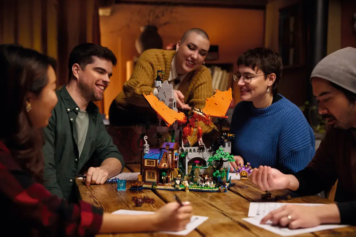 Fan maakt een uitgebreid avontuur bij de LEGO D&D-set