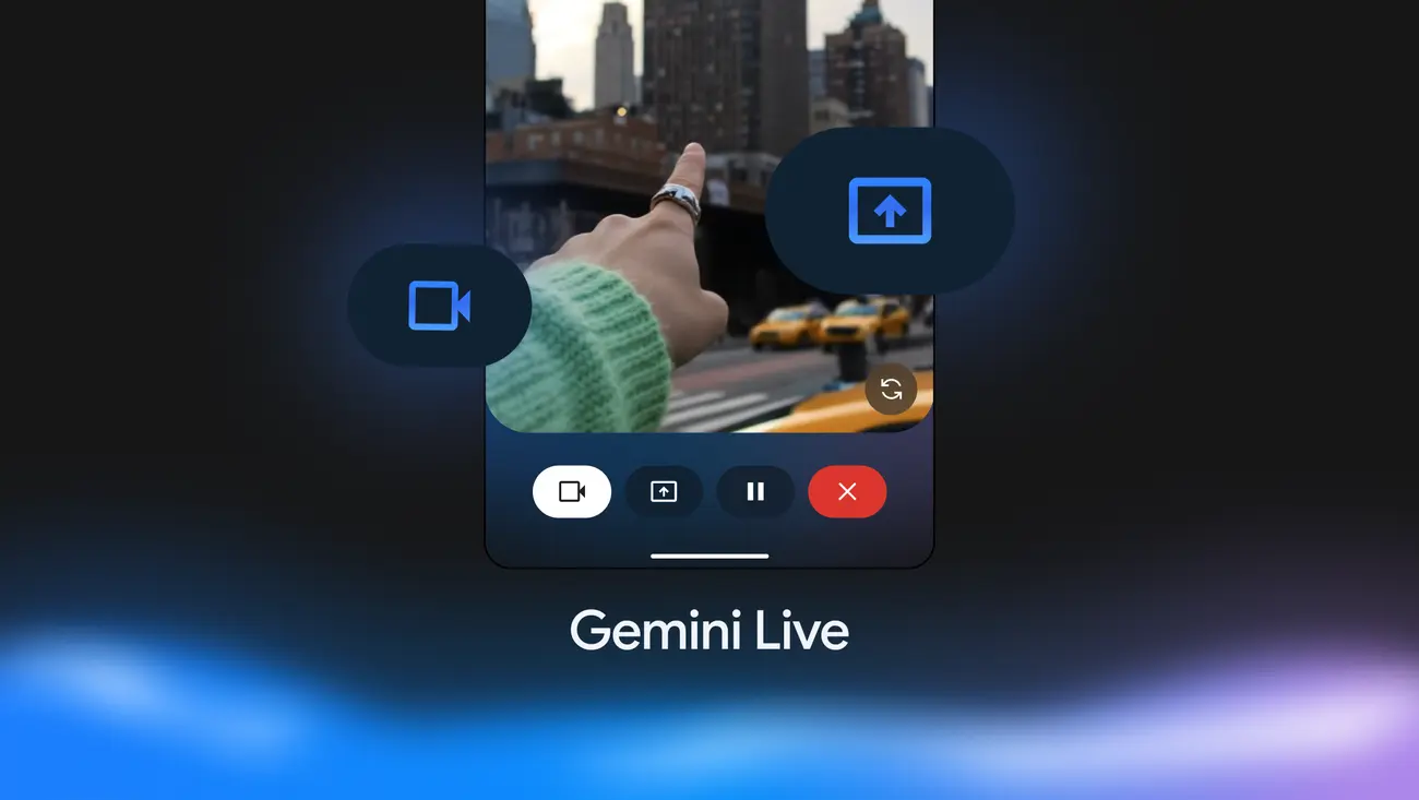 google gemini live