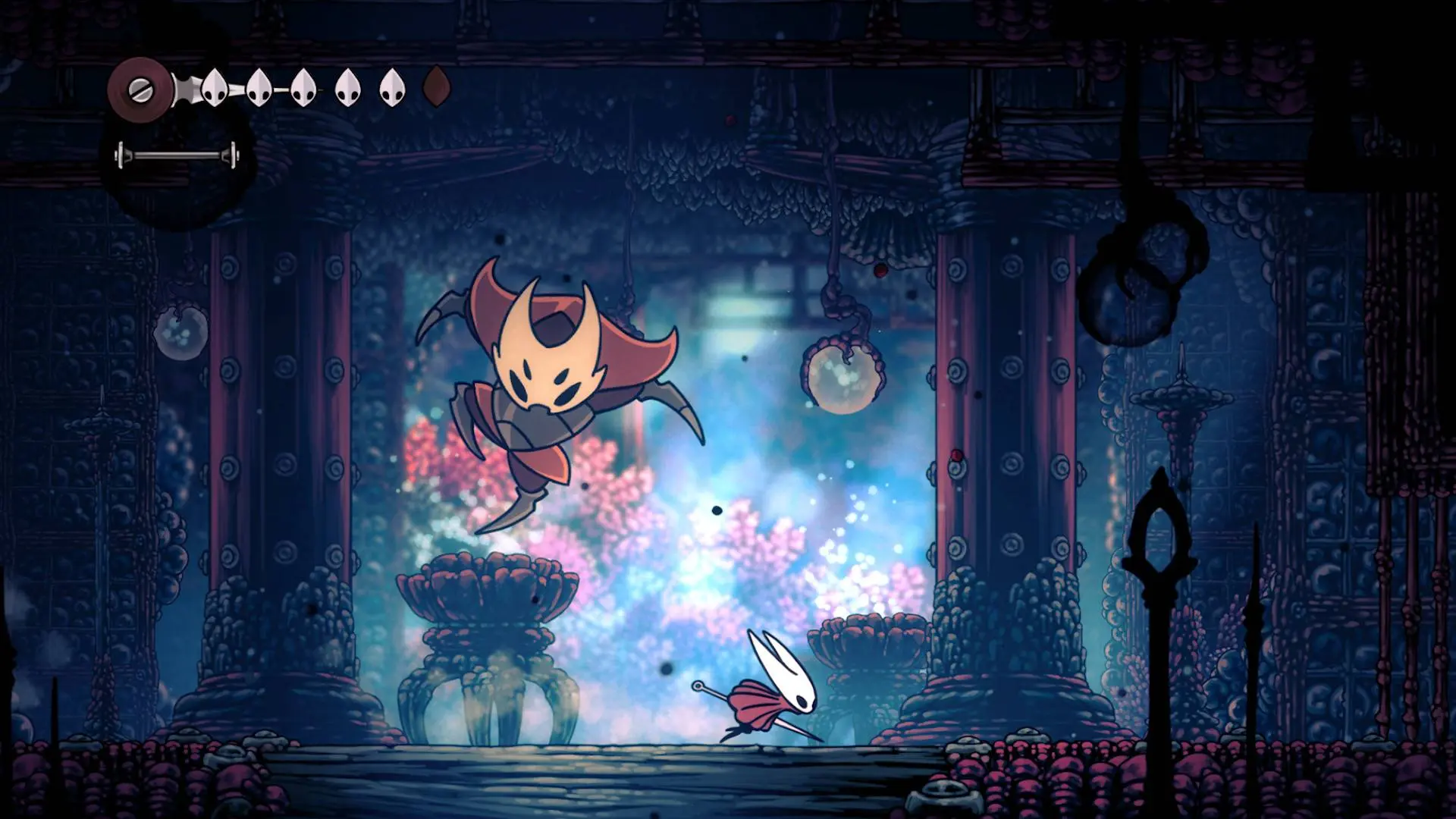 Hollow Knight Silksong battle Hornet