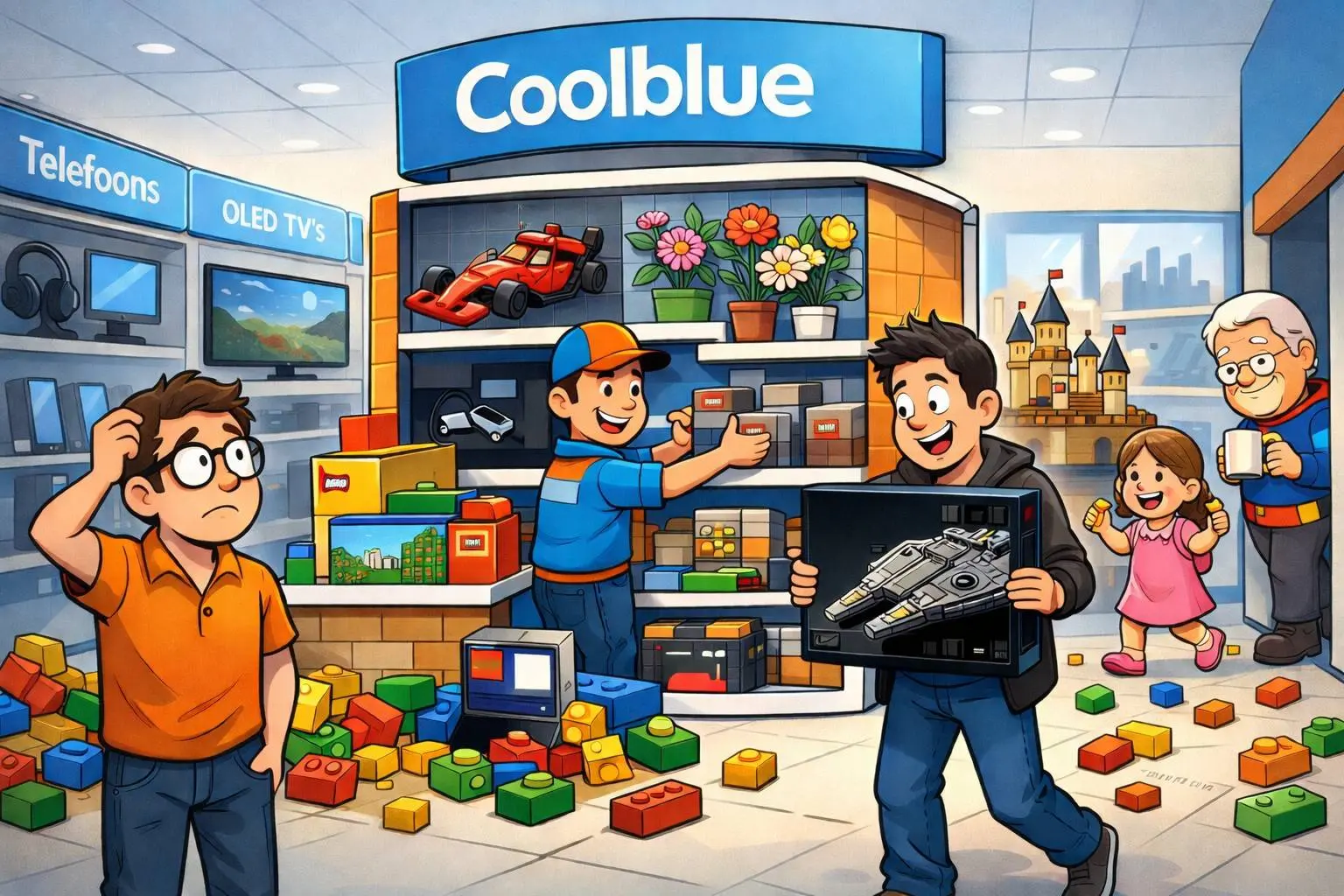 Column: Krijgen we door Coolblue ineens een LEGO-besmetting?
