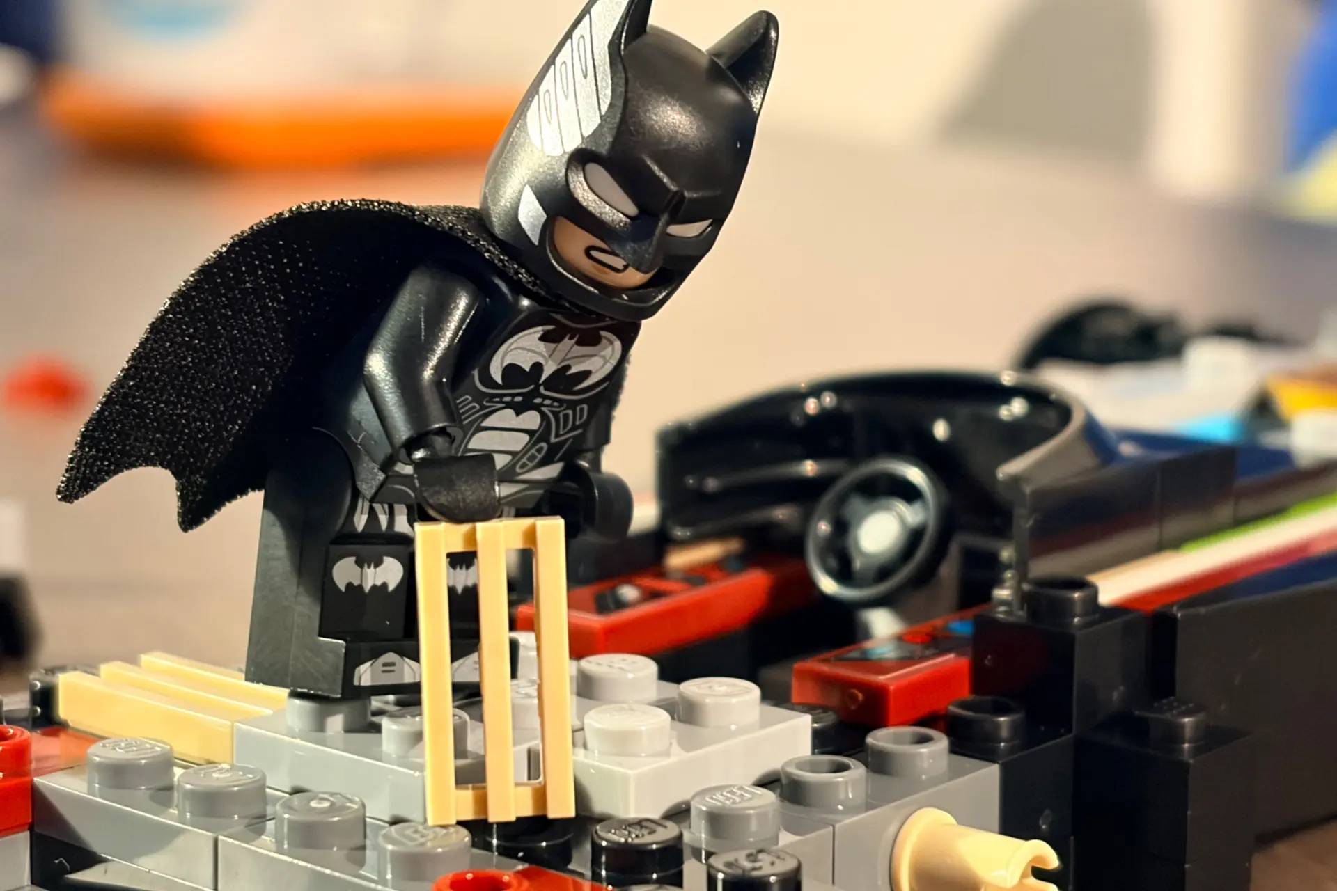 LEGO Batman and Robin Batmobile