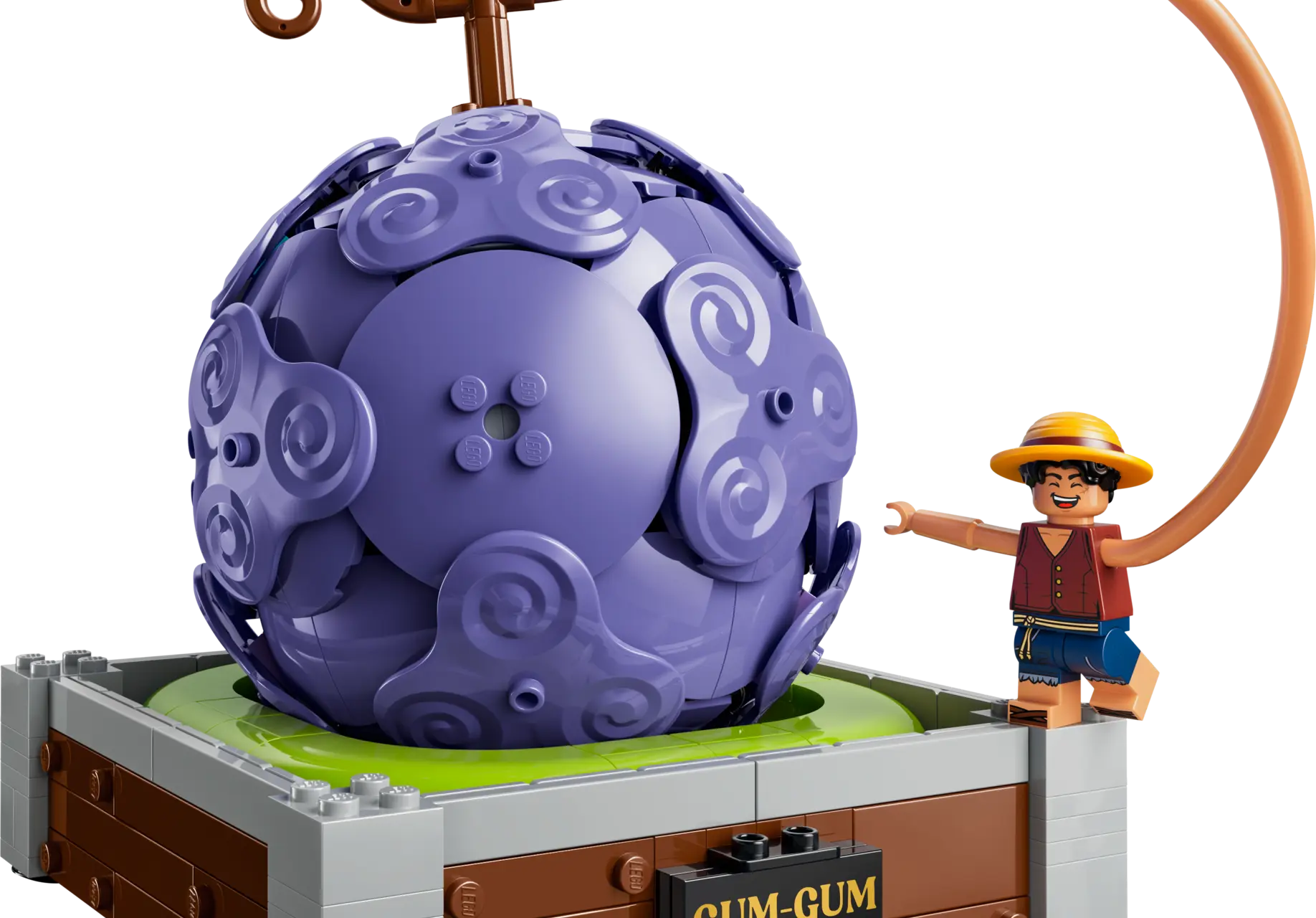 LEGO verrast One Piece fans met een Gum-Gum Fruit set die iedereen wil