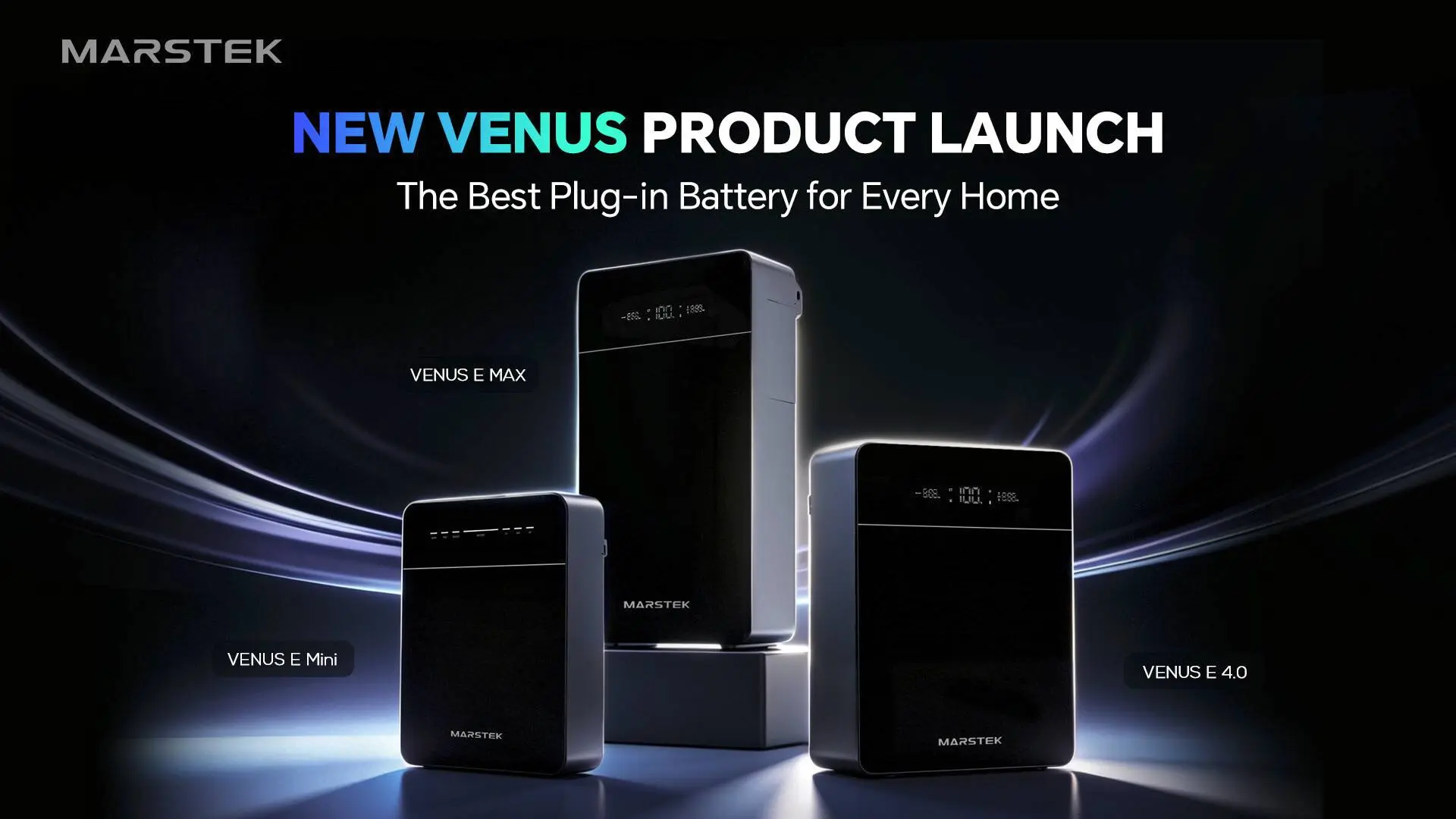 Marstek gaat vol voor thuisbatterijen en lanceert drie nieuwe producten