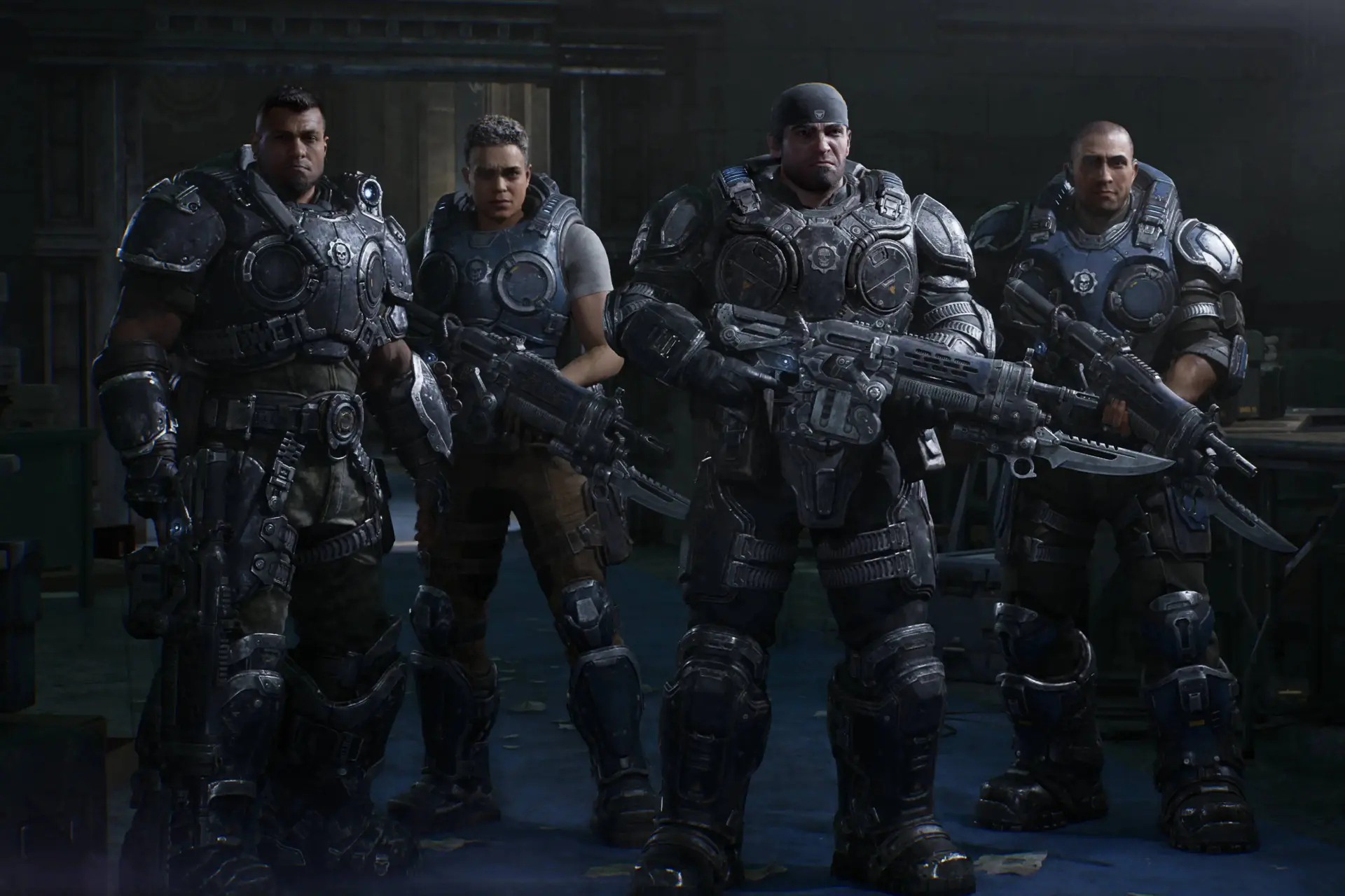 Gears of War E-Day Bravo Squad
