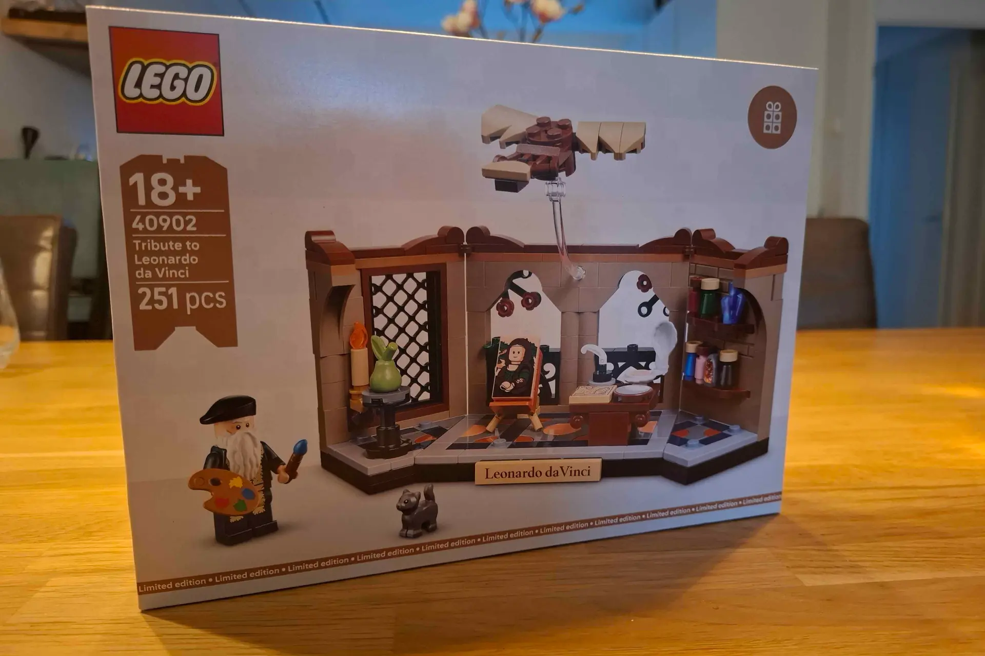 Review: LEGO Leonardo da Vinci - gratis set voelt als museumstuk