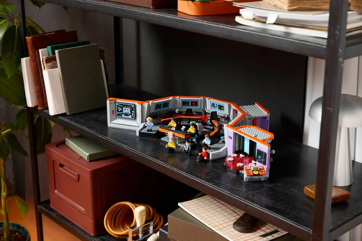 LEGO Star Trek bridge