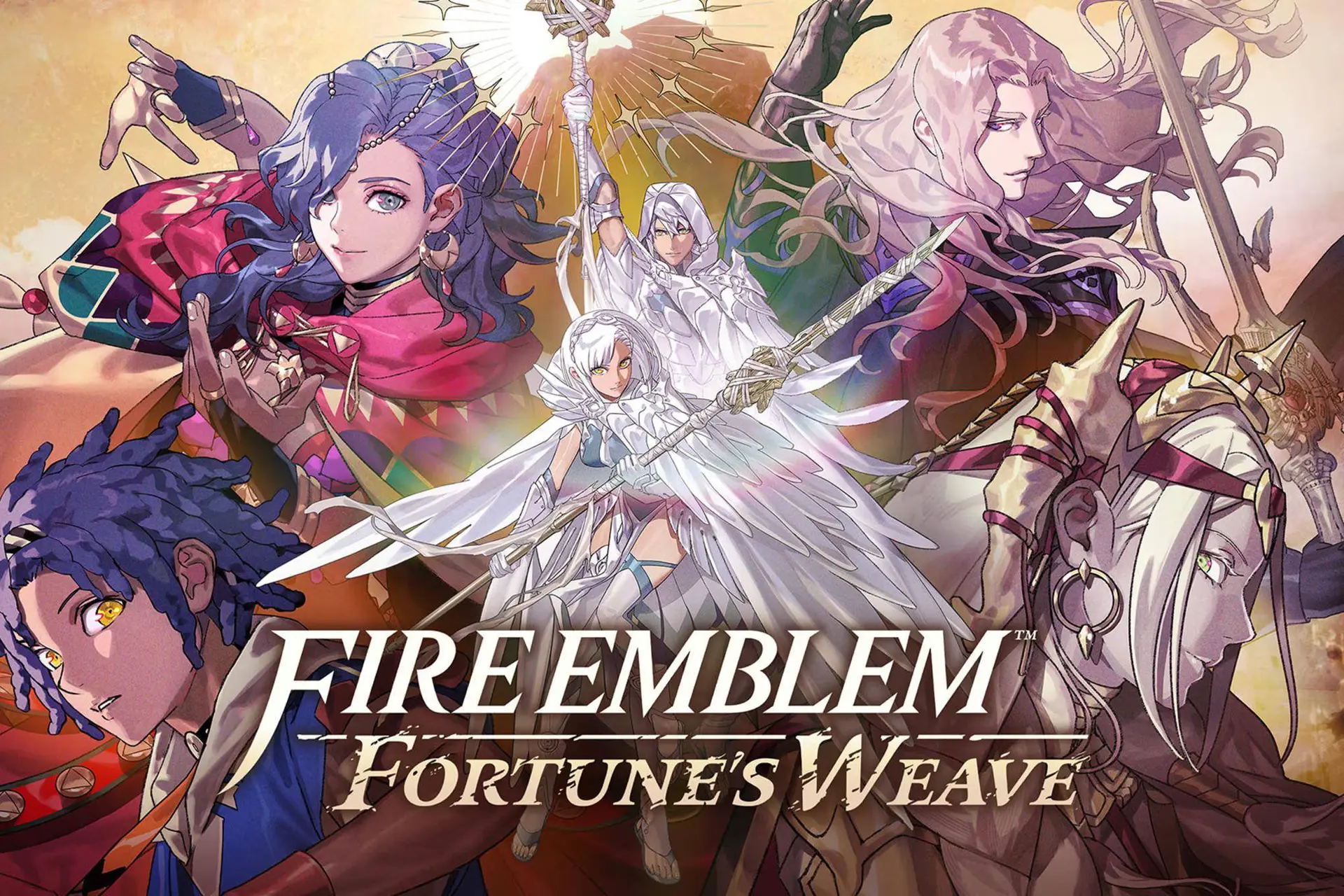 Fire Emblem Fortune's Weave key art