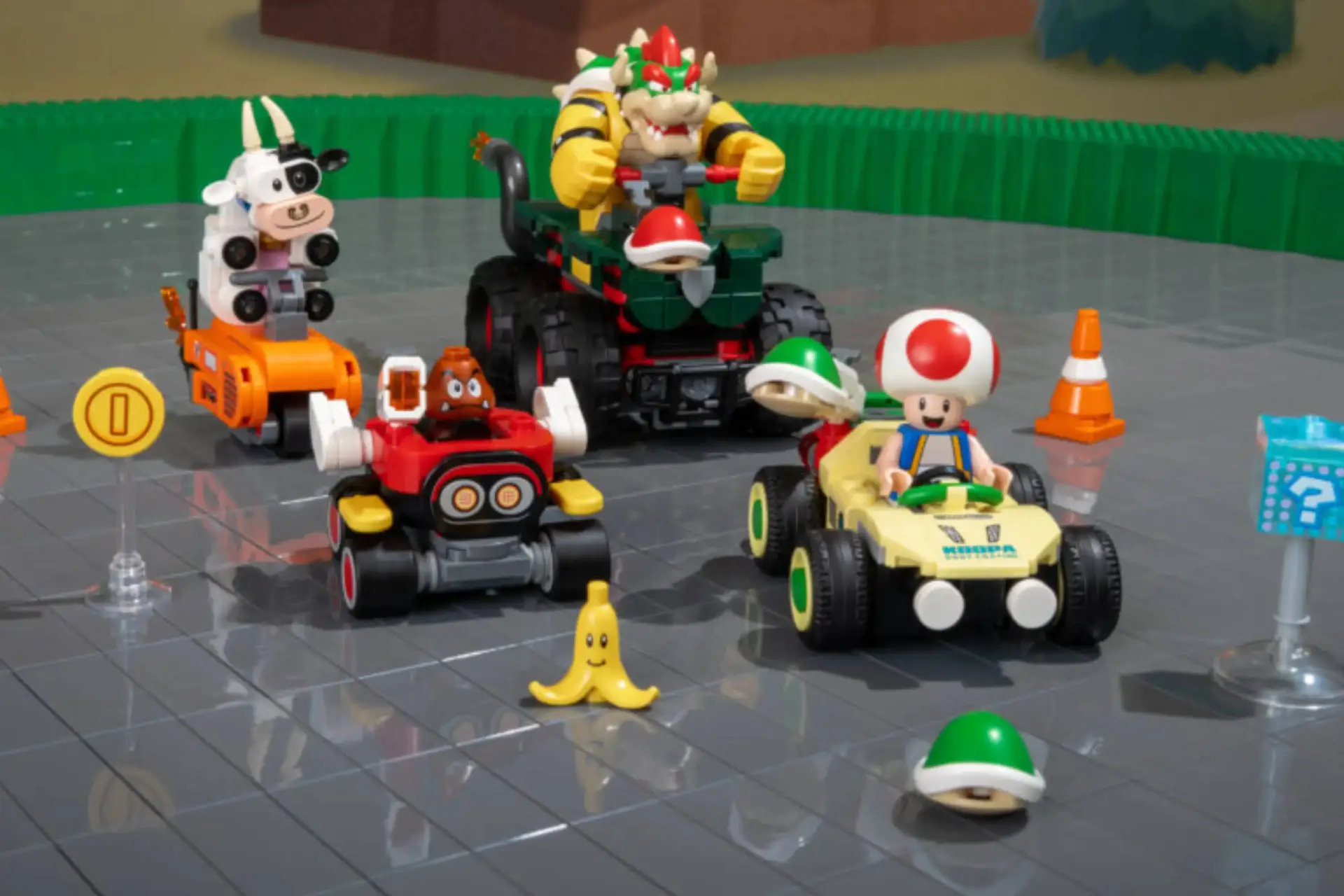 LEGO Super Mario 72058 Mario Kart – Bowsers razende race