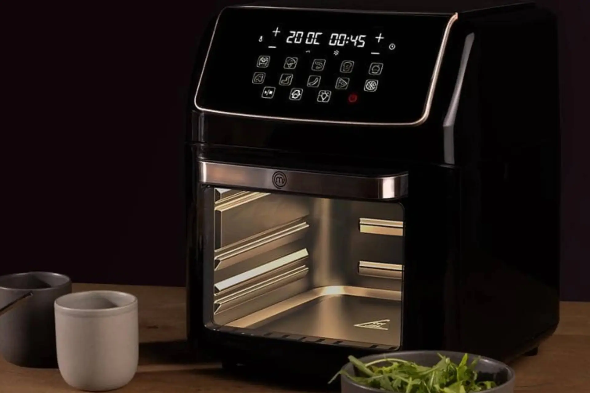 Master Cehf Airfryer Action