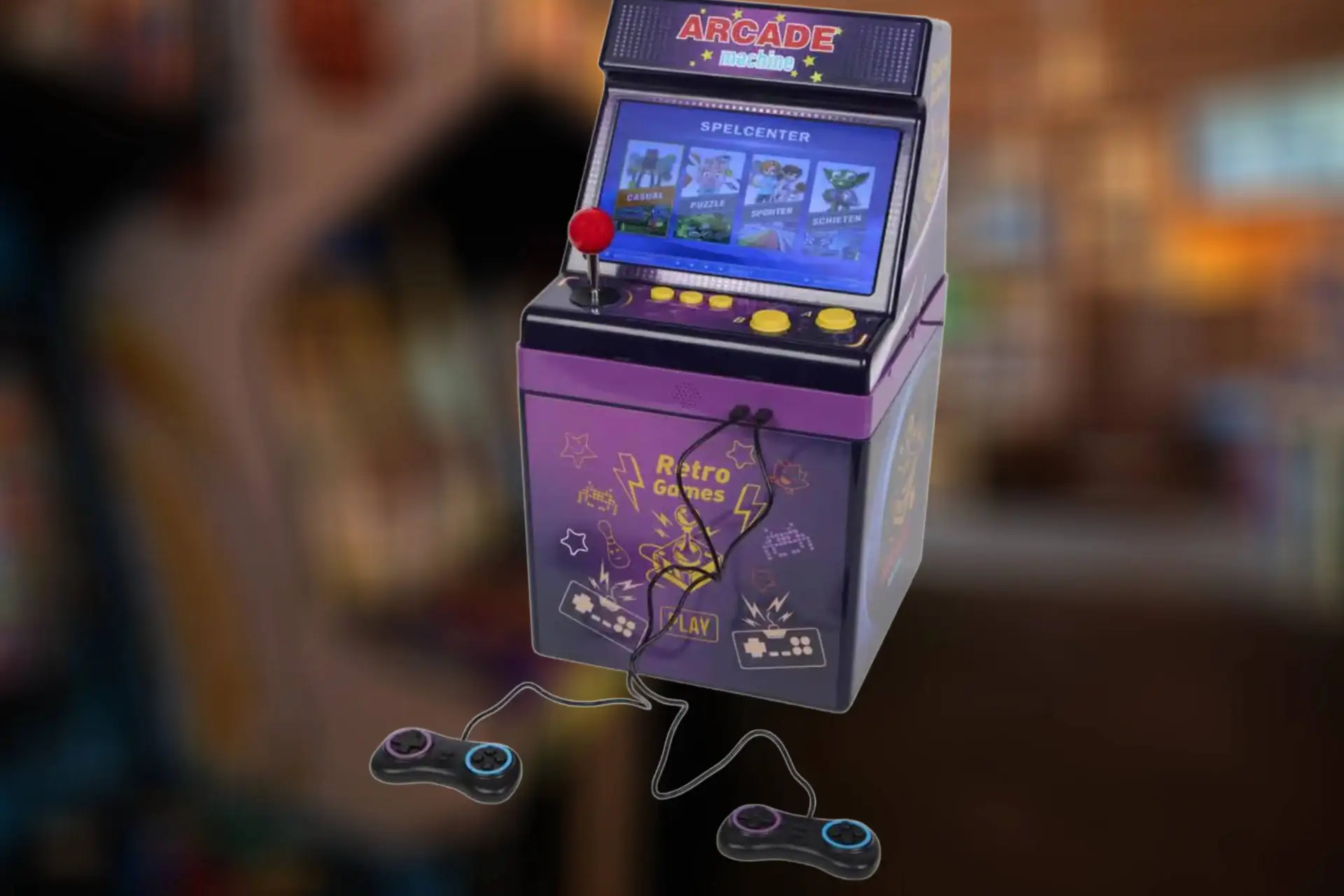 Action verkoopt compacte arcadekast voor nog geen 50 euro