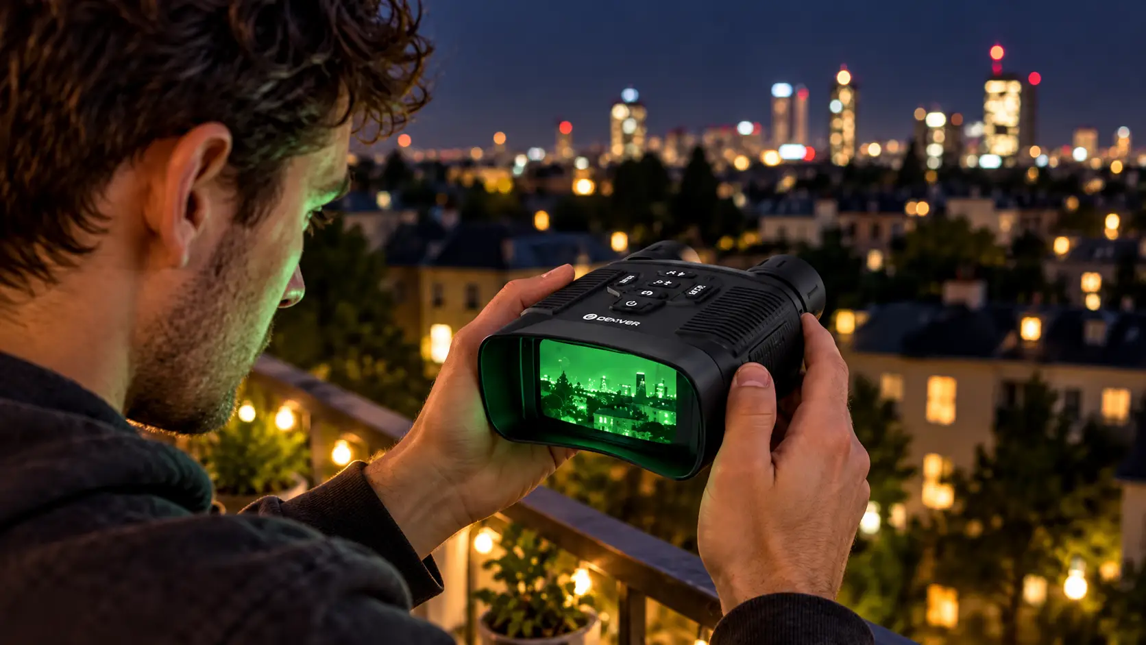 Action Denver digitale nachtkijker met camera 4K