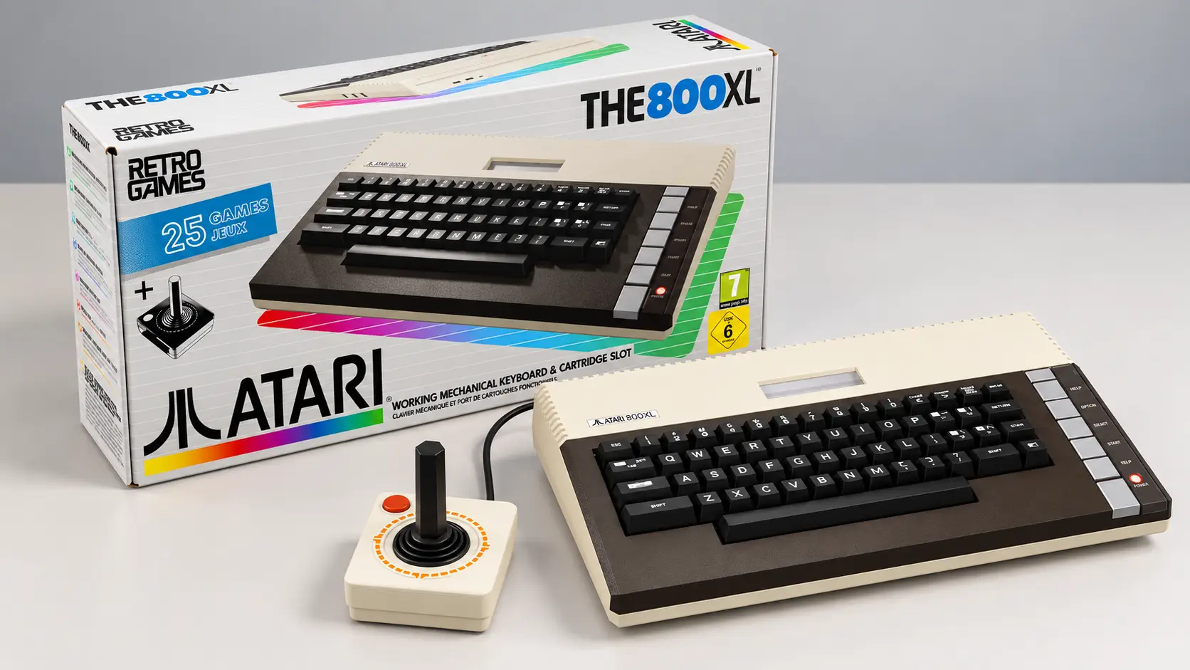 Retro Atari 800XL Studio-opstelling
