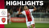 Ajax TV | Highlights Ajax Vrouwen - Arsenal Vrouwen (0-1)