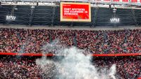 Ajax - Feyenoord definitief gestaakt bij 0-3 voorsprong bezoekers