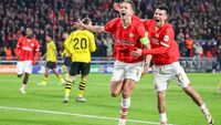 PSV en Borussia Dortmund in evenwicht, Internazionale boekt nipte overwinning op Atlético Madrid