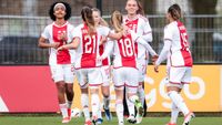 Ajax Vrouwen winnen van AZ en stellen aanstaand kampioenschap FC Twente uit