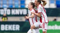 Ajax Vrouwen winnen voor de zesde keer in de historie de KNVB Beker