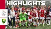 Ajax TV | GOALS GALORE & THE CUP! 🏆 | Highlights Ajax O17 - ADO Den Haag O17 | Beker