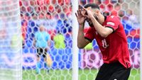Georgië wint van Portugal waardoor Oranje volgende tegenstander op EK weet