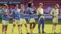 Ajax Vrouwen winnen in verlenging alsnog ruim van FC Kolos Kovalivka