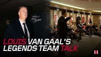 Ajax TV | Louis van Gaal’s team talk in the dressing room ahead of the Ajax Legends - Real Madrid Legends