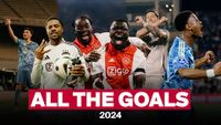 Ajax TV | ALL THE GOALS - Ajax in 2024 | Our 108 goals of this year