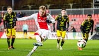 Jong Ajax sluit eerste seizoenshelft af met overwinning op Roda JC