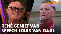 Vandaag Inside | René van der Gijp geniet van speech Louis van Gaal: 'Zó vol van zichzelf!'