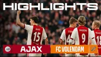 Ajax TV | Youri Baas 🔗 Rayane Bounida | Highlights Ajax - FC Volendam | Eredivisie