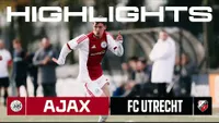 Ajax TV | Panenka from Garnier! | Highlights Ajax O17 - FC Utrecht U17