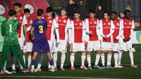 Ajax O17 plaatst zich na spectaculair duel voor halve finale bekertoernooi ten koste van Feyenoord
