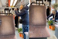 Tram 9 in Den Haag is altijd een belevenis: Man met plantjes draait door