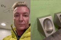 Internet kan uit: Duitse politicus Martin Neumaier likt in virale video aan openbaar toilet